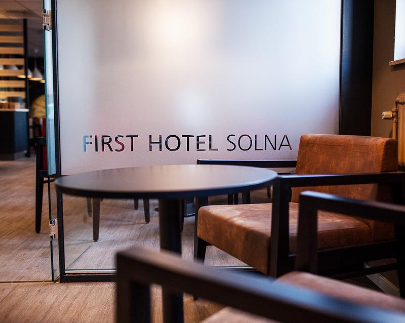 First Hotel Solna Interior foto