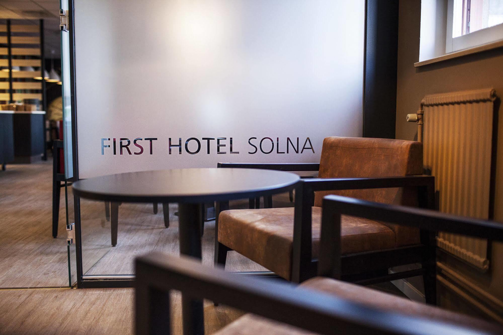 First Hotel Solna Exterior foto